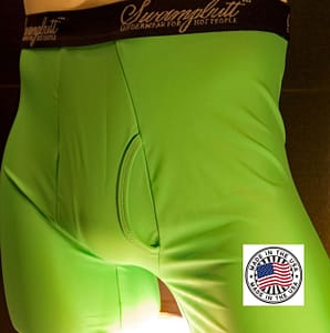 Lime Green SwampButt Underwear Made in the USA
