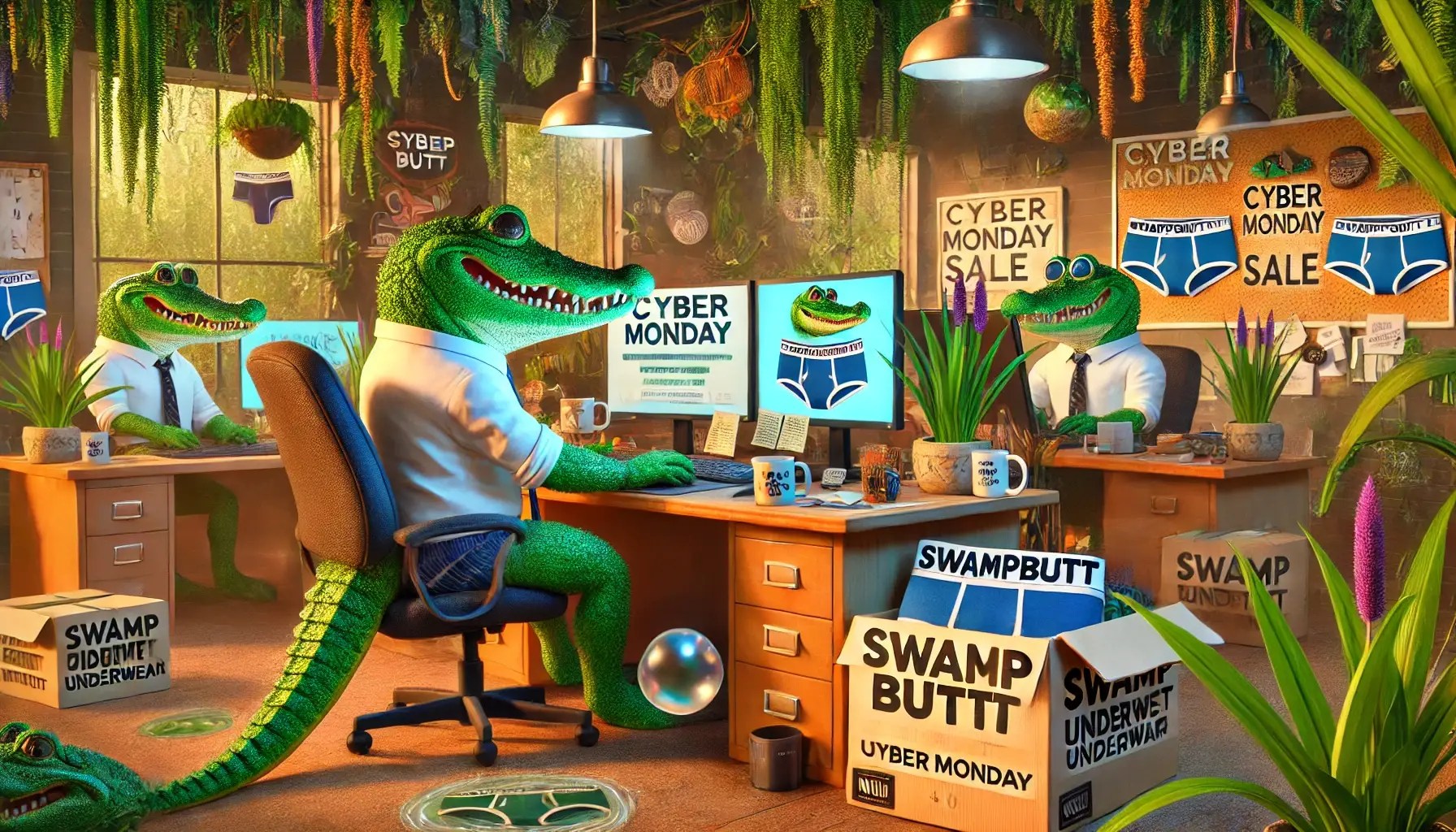 Cyber Monday.’ A day when office workers aim their search engines to retail sites for Christmas shopping while being paid to do something else.