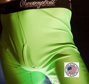 Green SwampButt Underwear Made in the USA Brand
