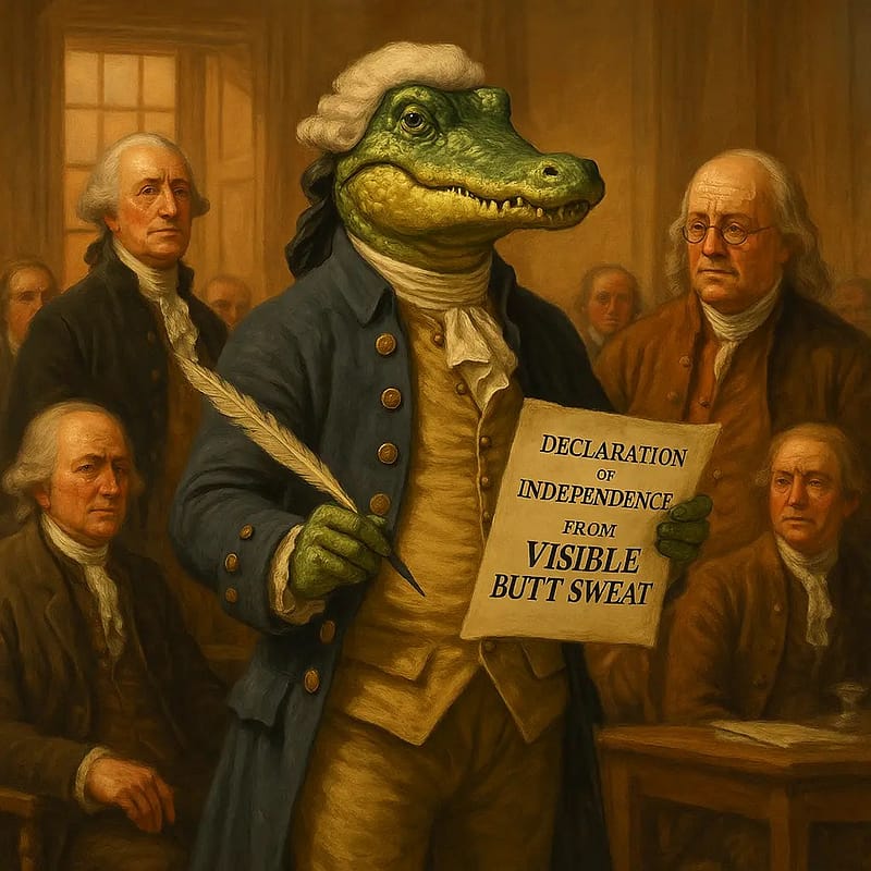 SwampButt Underwear Declares “Independence from Visible Butt Sweat” with $17.76 Price Point—Saving American Men More Than Just Pride